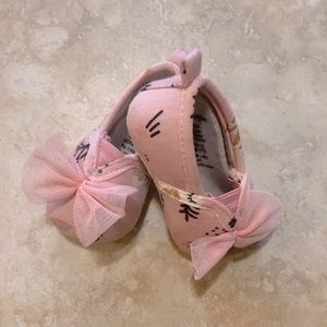 Baby girl shoes newborn pink